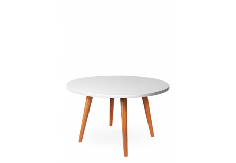 Konferenční stolek CA-VA dubová podnož, ⌀700x430mm CV 871.06