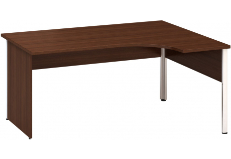ALFA 100 Stůl kancelářský 107 Pravý Deska rohová 1600x1200x25