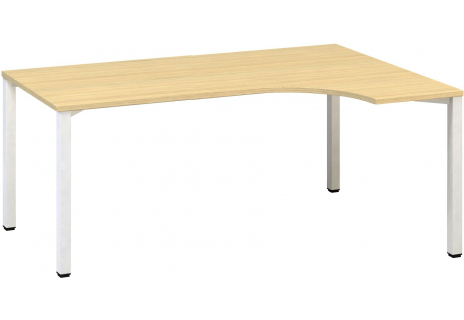 ALFA 200 Stůl kancelářský 220  Pravý Deska rohová 1200x1800x25