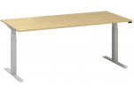 ALFA UP Stůl kancelářský výškově stavitelný Deska pravoúhlá 1800x800x25
