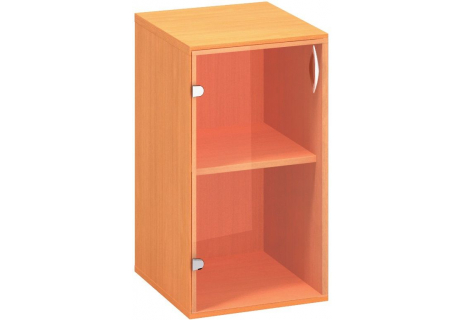 ALFA 500 Skříň LTD 400x458x735 2M FT Dveře sklo levé