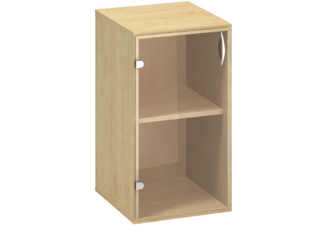 ALFA 500 Skříň LTD 400x458x735 2M FT Dveře sklo levé