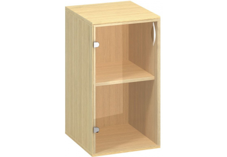 ALFA 500 Skříň LTD 400x458x735 2M FT Dveře sklo levé