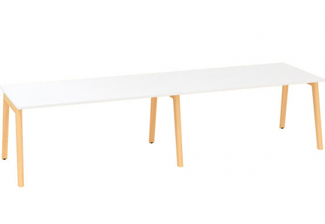 Stůl konferenční ALFA ROOT deska pravoúhlá 3200x1000x742