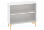 Skříň LTD Nika + soklové nohy 1 police 1000×450x887