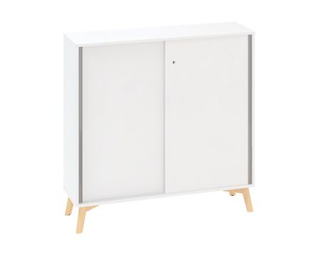 Skříň LTD ST** + soklové nohy 2 police 1200×450x1215