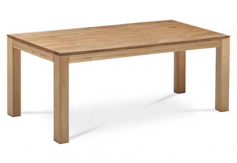 Jídelní stůl 200x100x75, masiv dub, povrchová úprava olejem, nohy 10x10 cm