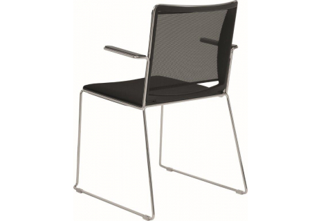 Konferenční židle FILO SÍŤ ČALOUNĚNÁ