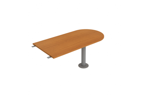 Stůl jednací délky 160 cm ukončený obloukem GP 1600 3