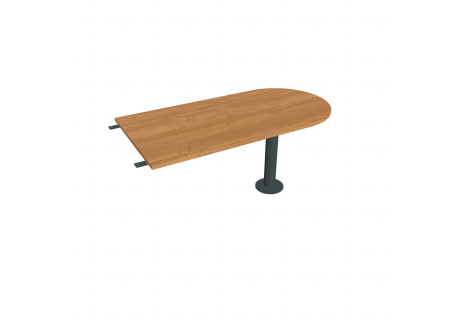 Stůl jednací délky 160 cm ukončený obloukem GP 1600 3