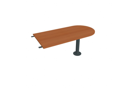 Stůl jednací délky 160 cm ukončený obloukem GP 1600 3