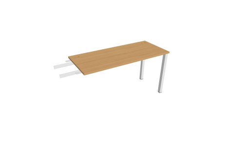 Stůl pracovní délky 140 cm (hloubka 60 cm) k řetězení UE 1400 RU