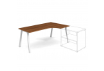 Stůl ergo 180 x 120 cm, levý UE A 1800 60 L