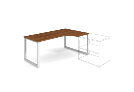 Stůl ergo 180 x 120 cm, levý UE O 1800 60 L