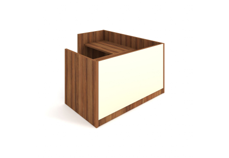 Recepce 160 + přídavný stůl 120x60 levý ARS 160 L S