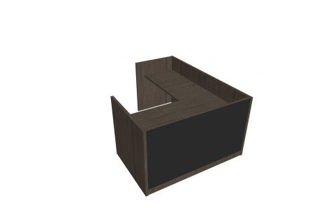 Recepce 160 + přídavný stůl 120x60 levý ARS 160 L S