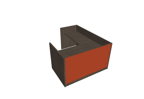 Recepce 160 + přídavný stůl 120x60 levý ARS 160 L S