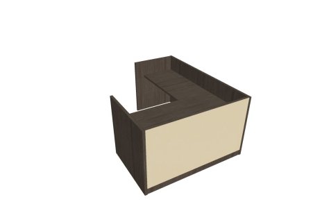 Recepce 160 + přídavný stůl 120x60 levý ARS 160 L S