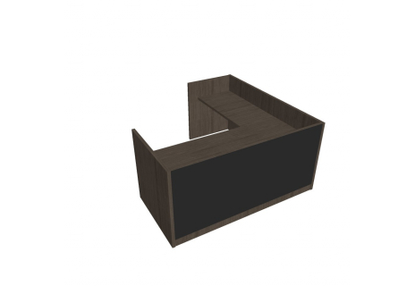 Recepce 200 + přídavný stůl 120x60 levý ARS 200 L S