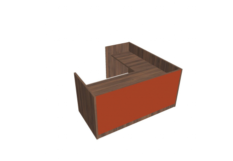 Recepce 200 + přídavný stůl 120x60 levý ARS 200 L S