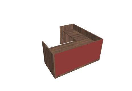 Recepce 200 + přídavný stůl 120x60 levý ARS 200 L S