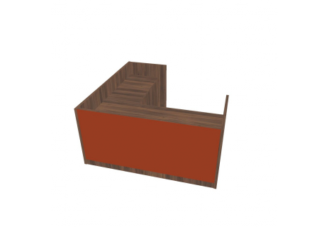 Recepce 200 + přídavný stůl 120x60 pravý ARS 200 P S