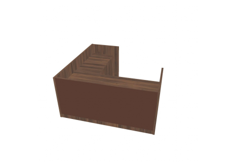 Recepce 200 + přídavný stůl 120x60 pravý ARS 200 P S