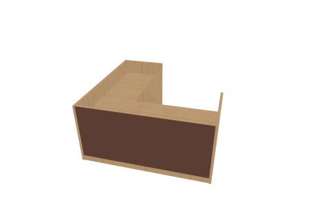 Recepce 200 + přídavný stůl 120x60 pravý ARS 200 P S