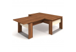 Stůl psací + jednací 120 ES 2 S