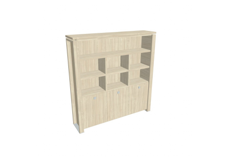 Skříň třídveřová, zavřená - otevřená E 5 3 02 S