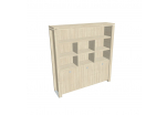 Skříň třídveřová, zavřená - otevřená E 5 3 02 S