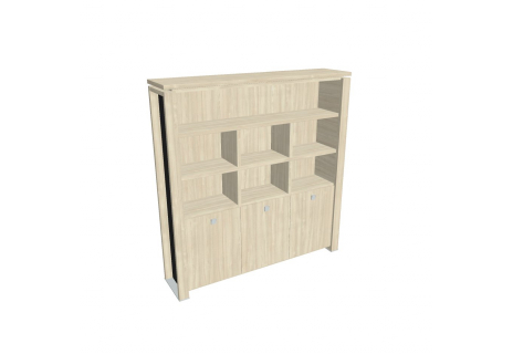 Skříň třídveřová, zavřená - otevřená E 5 3 02 S