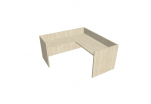 Recepce 200 + přídavný stůl 120x60 levý ARS 200 L