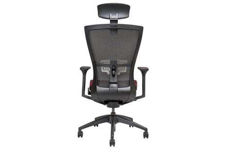 Kancelářské křeslo s podhlavníkem, BI 203, zelená MERENS SP