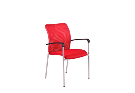 Jednací židle, DK 90, modrá TRITON GRAY