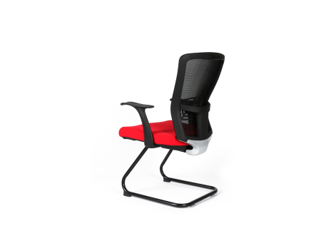 Jednací židle, TD-14, červená THEMIS MEETING