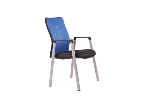 Jednací židle, 14A11, modrá CALYPSO MEETING