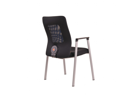 Jednací židle, 14A11, modrá CALYPSO MEETING