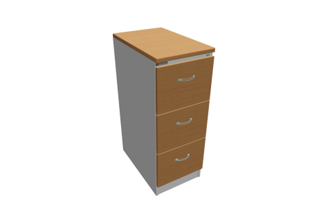 Kartotéka, 3 zás.+ lam.půda a čela, olše/šedá RGD 13 CE