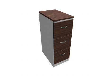 Kartotéka, 3 zás.+ lam.půda a čela, olše/šedá RGD 13 CE