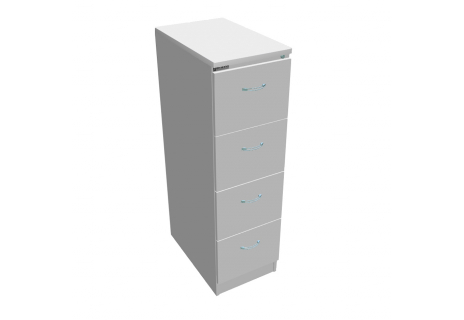 Kartotéka, 4 zás.+ lam.půda a čela, třešeň/šedá RGD 14 CE