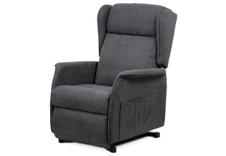 TV a relaxační křeslo "ušák"+ elektrické polohování, 1 motor 230V / 29V, potah š