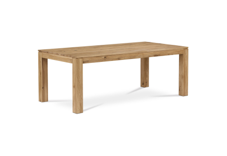 Stůl jídelní 200x100x75 cm, masiv dub, povrchová úprava olejem