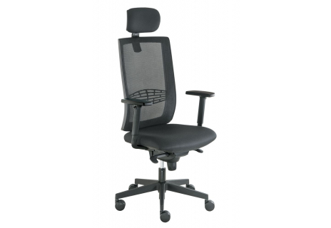 Kancelářská židle KENT SÍŤ S 3D PODHLANÍKEM
