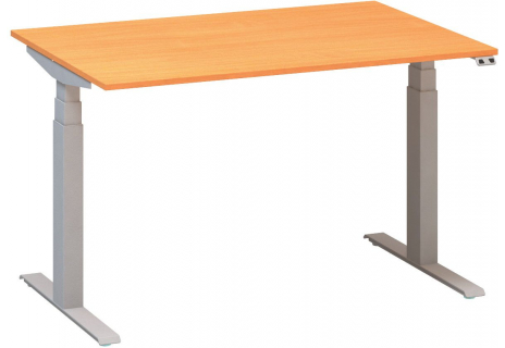 ALFA UP Stůl kancelářský výškově stavitelný Deska pravoúhlá 1200x800x25