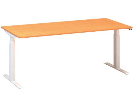 ALFA UP Stůl kancelářský výškově stavitelný Deska pravoúhlá 1800x800x25