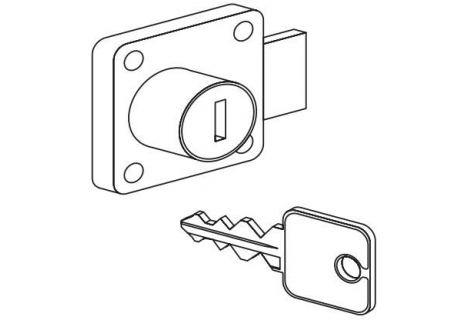 ALFA 500 Zámek pro skříně LTD FT (včetně příslušenství)