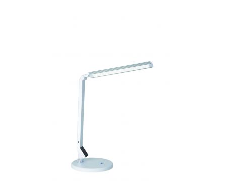 LED stolní lampa bílá