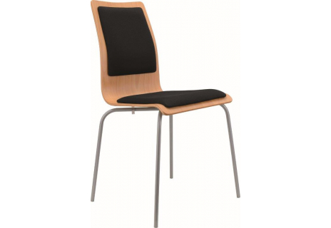 Konferenční židle LILLY čelouněný sedák a opěrák