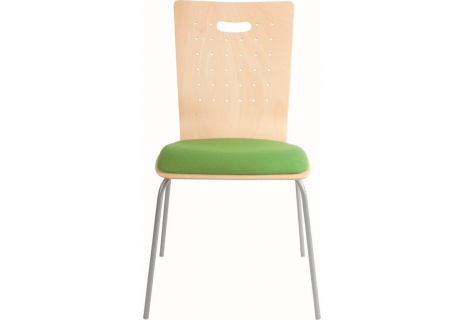 Konferenční židle TULIP čalouněný sedák